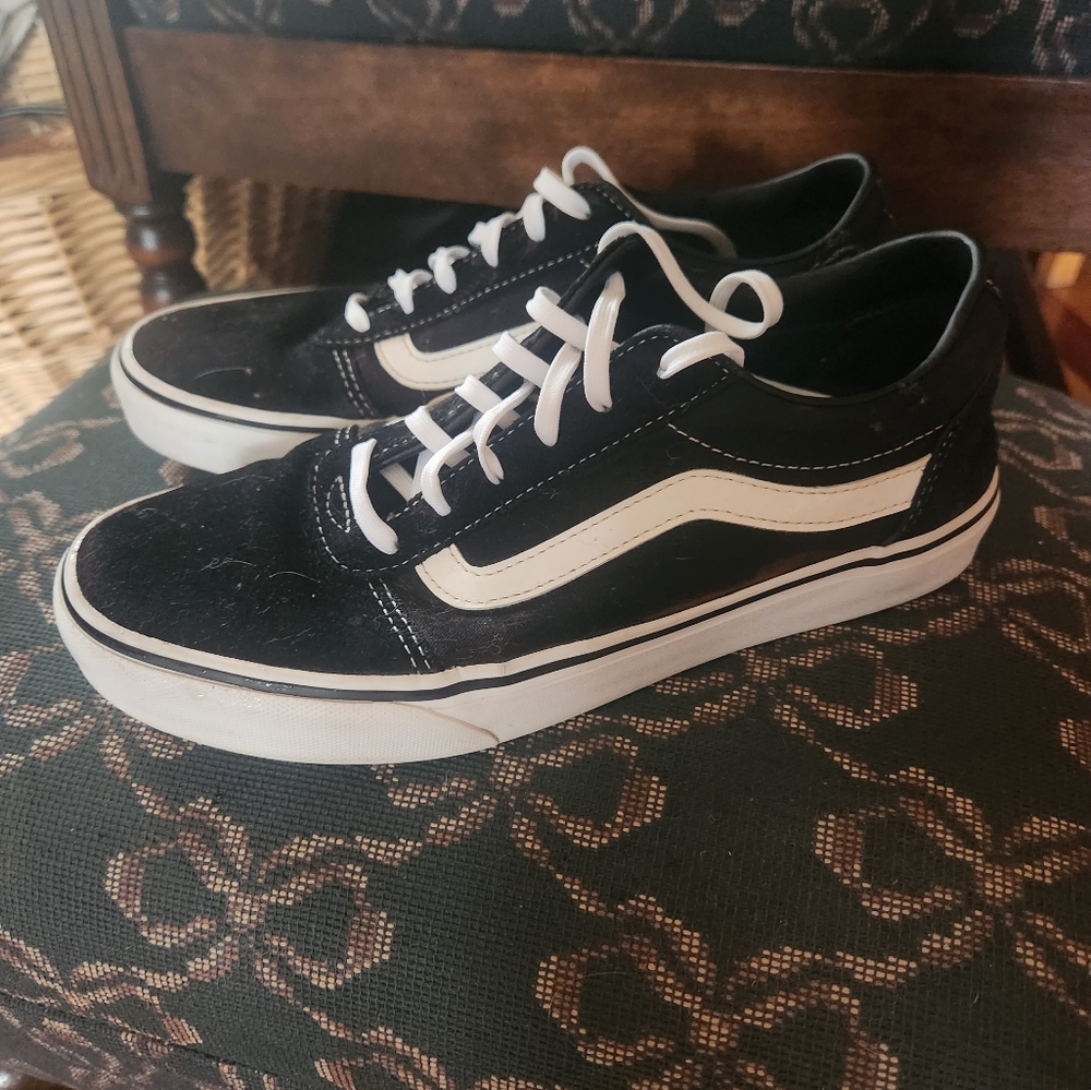Vans Black and White Women's Sneakers